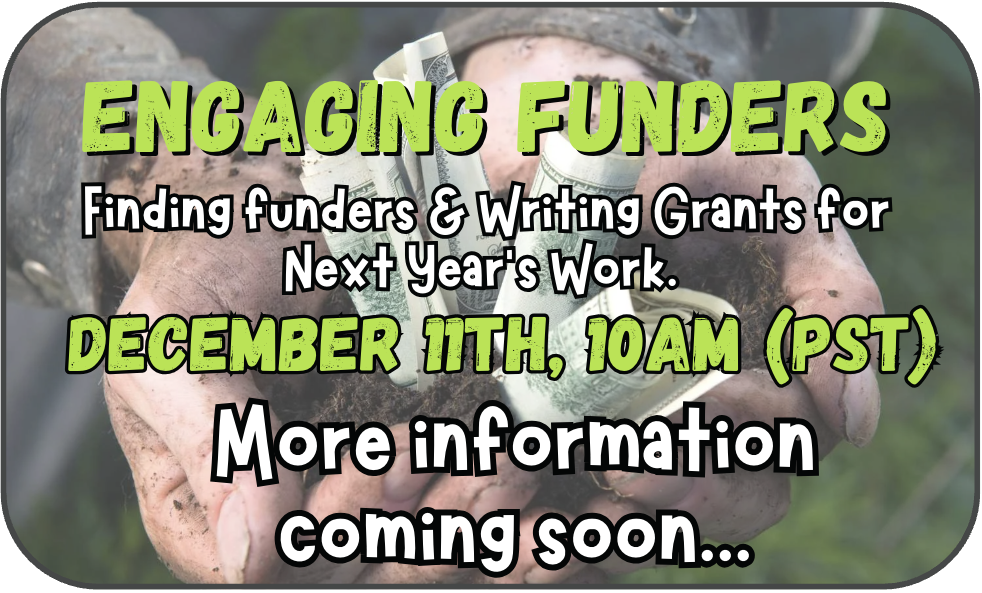 (coming soon) Dec 205 Engaging Funders