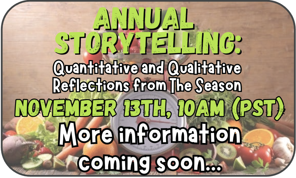 (coming soon) Nov 2025 Annual Storytelling